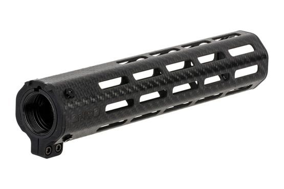 The Faxon Firearms Carbon Fiber AR-15 handguard 10 inch features a barrel nut that free floats the barrel